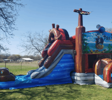 cowboy-cove-inflatable1 inflatable water slide