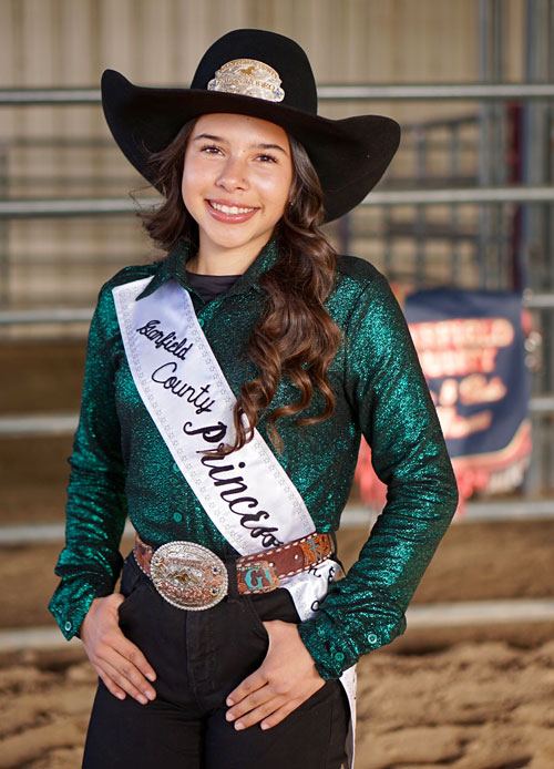 Garfield County Fair and Rodeo princess Gentry Velazquez