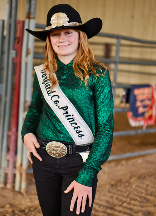 Garfield County Fair and Rodeo princess Sadie Potter